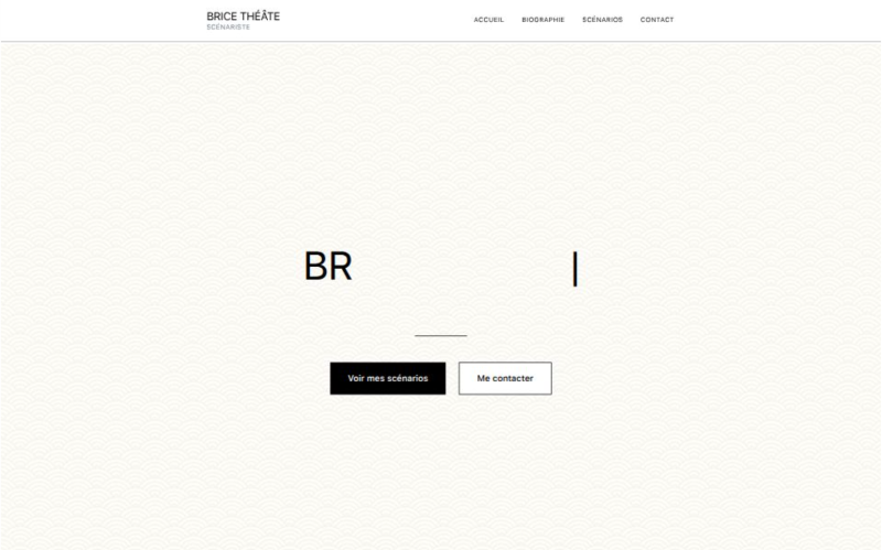 Onepage perso